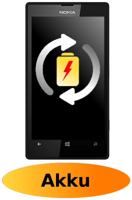 Lumia 520 Reparatur: Akku