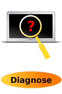 MacBook Air 11"  (Anfang 2014) Reparatur: Diagnose + Kostenvoranschlag
