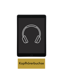 iPad mini 4 Reparatur: Kopfhörerbuchse / Kopfhöreranschluss