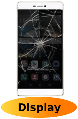 Huawei P8 Reparatur: Glas + Touchscreen + LCD Display