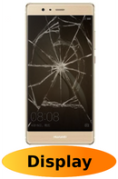 Huawei P9 Reparatur: Glas + Touchscreen + LCD Display