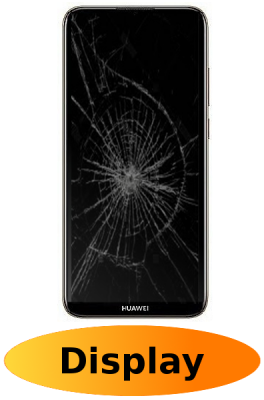 Huawei Y6 (2019) Reparatur: Glas + Touchscreen + LCD Display