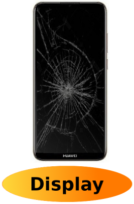 Huawei Y7 (2019) Reparatur: Glas + Touchscreen + LCD Display