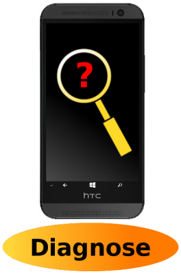 HTC One (M8) Reparatur: Diagnose + Behandlung