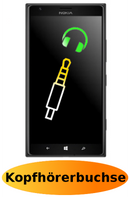 Lumia 1520 Reparatur: Kopfhörerbuchse - Kopfhöreranschluss