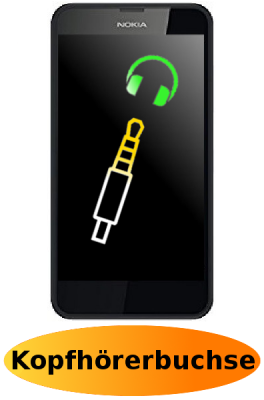 Lumia 630 Reparatur: Kopfhörerbuchse - Kopfhöreranschluss
