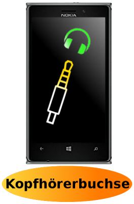 Lumia 925 Reparatur: Kopfhörerbuchse - Kopfhöreranschluss