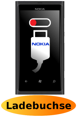 Lumia 800 Reparatur: Ladebuchse - Ladeport