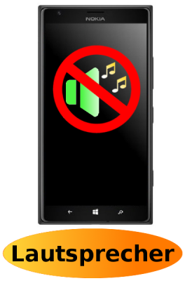 Lumia 1520 Reparatur: Lautsprecher