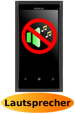 Lumia 800 Reparatur: Lautsprecher