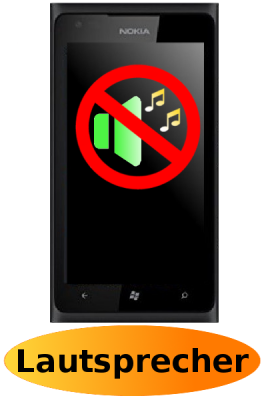 Lumia 900 Reparatur: Lautsprecher