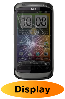HTC Desire S Reparatur: Glas + Touchscreen + LCD Display
