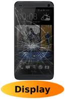 HTC One M7 Reparatur: Glas + Touchscreen + LCD Display