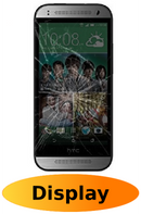 HTC One Mini 2 Reparatur: Glas + Touchscreen + LCD Display