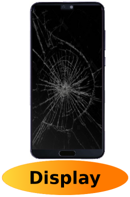 Huawei P20 Pro Reparatur: Glas + Touchscreen + LCD Display