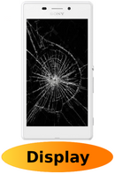 Sony M2 Aqua Reparatur: Glas + Touchscreen + LCD Display