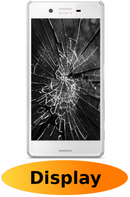 Sony X Performance Reparatur: Glas + Touchscreen + LCD Display