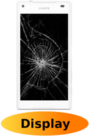 Sony Z5 Compact Reparatur: Glas + Touchscreen + LCD Display