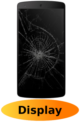 Nexus 5 Reparatur: Glas + Touchscreen + LCD Display