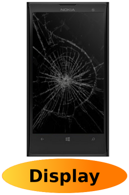 Lumia 1020 Reparatur: Glas + Touchscreen + LCD Display