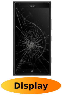 Lumia 1520 Reparatur: Glas + Touchscreen + LCD Display