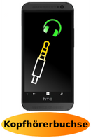 HTC One (M8) Reparatur: Kopfhörerbuchse - Kopfhöreranschluss