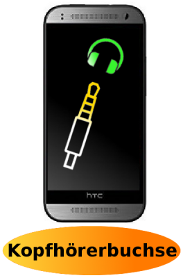 HTC One Mini 2 Reparatur: Kopfhörerbuchse - Kopfhöreranschluss