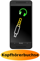 HTC One Mini Reparatur: Kopfhörerbuchse - Kopfhöreranschluss
