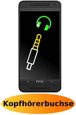 HTC One Mini Reparatur: Kopfhörerbuchse - Kopfhöreranschluss