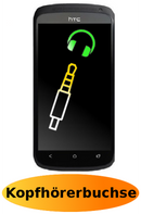 HTC One S Reparatur: Kopfhörerbuchse - Kopfhöreranschluss