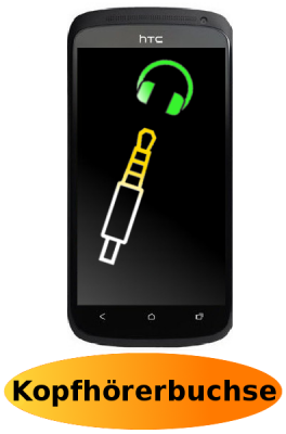 HTC One S Reparatur: Kopfhörerbuchse - Kopfhöreranschluss
