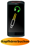 HTC Sensation XE Reparatur: Kopfhörerbuchse - Kopfhöreranschluss