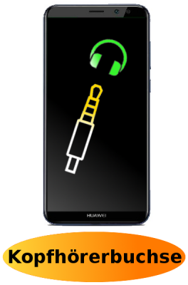 Huawei Mate 10 Lite Reparatur: Kopfhörerbuchse - Kopfhöreranschluss