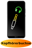 Huawei P20 Lite Reparatur: Kopfhörerbuchse - Kopfhöreranschluss