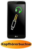 LG K8 Reparatur: Kopfhörerbuchse - Kopfhöreranschluss