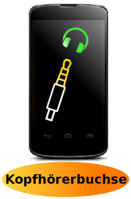 Nexus 4 Reparatur: Kopfhörerbuchse - Kopfhöreranschluss