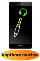 Huawei P7 Reparatur: Kopfhörerbuchse - Kopfhöreranschluss
