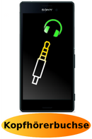 Sony M4 Aqua Reparatur: Kopfhörerbuchse - Kopfhöreranschluss