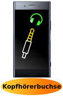 Sony XZ Premium Reparatur: Kopfhörerbuchse - Kopfhöreranschluss