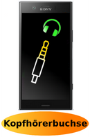 Sony XZ1 Compact Reparatur: Kopfhörerbuchse - Kopfhöreranschluss