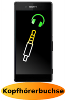 Sony Z3 Reparatur: Kopfhörerbuchse - Kopfhöreranschluss