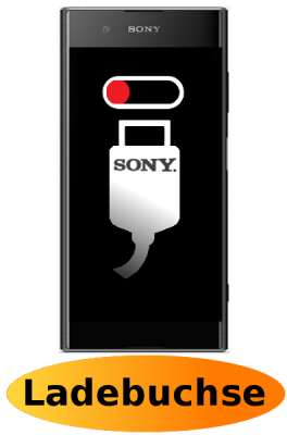Sony XA1 Plus Reparatur: Ladebuchse - Ladeport