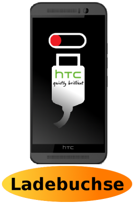 HTC One M9 Reparatur: Ladebuchse - Ladeport