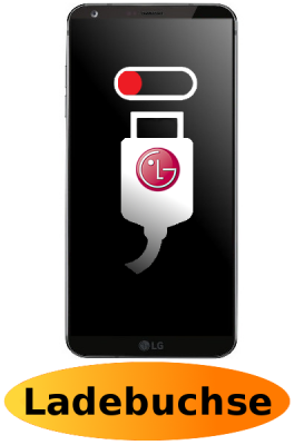 LG G6 Reparatur: Ladebuchse - Ladeport
