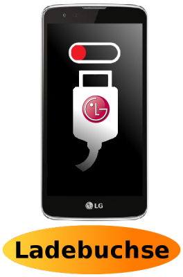 LG K8 Reparatur: Ladebuchse - Ladeport