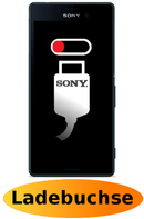 Sony M4 Aqua Reparatur: Ladebuchse - Ladeport