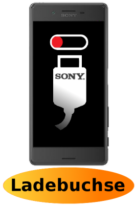 Sony X Reparatur: Ladebuchse - Ladeport