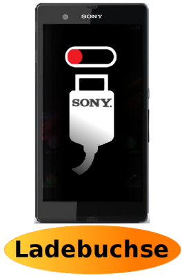 Sony Z Reparatur: Ladebuchse - Ladeport