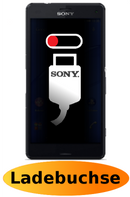 Sony Z3 Compact Reparatur: Ladebuchse - Ladeport