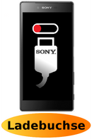 Sony Z5 Premium Reparatur: Ladebuchse - Ladeport